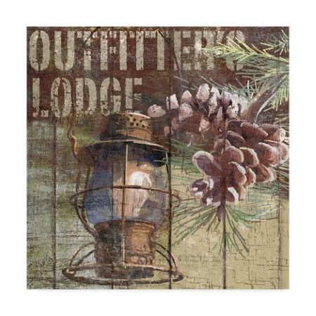Art Licensing Studio 'Open Season Outfitter' Canvas Art,18x18